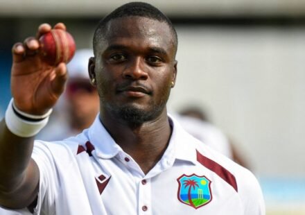 Jayden Seales takes five wickets as West Indies beat Pakistan in first Test