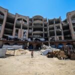 Students and staff work to bring Islamic University of Gaza back to life