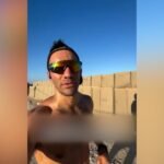 Israeli soldier runs marathon around Gaza outpost