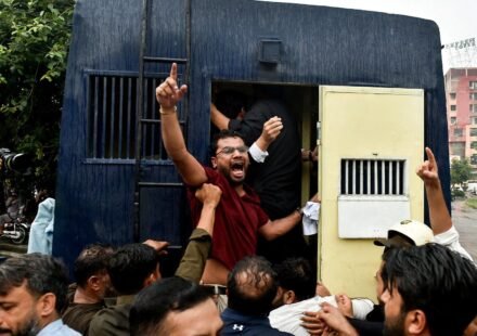 Protesters detained at rally in support of Pakistan-administered Kashmir