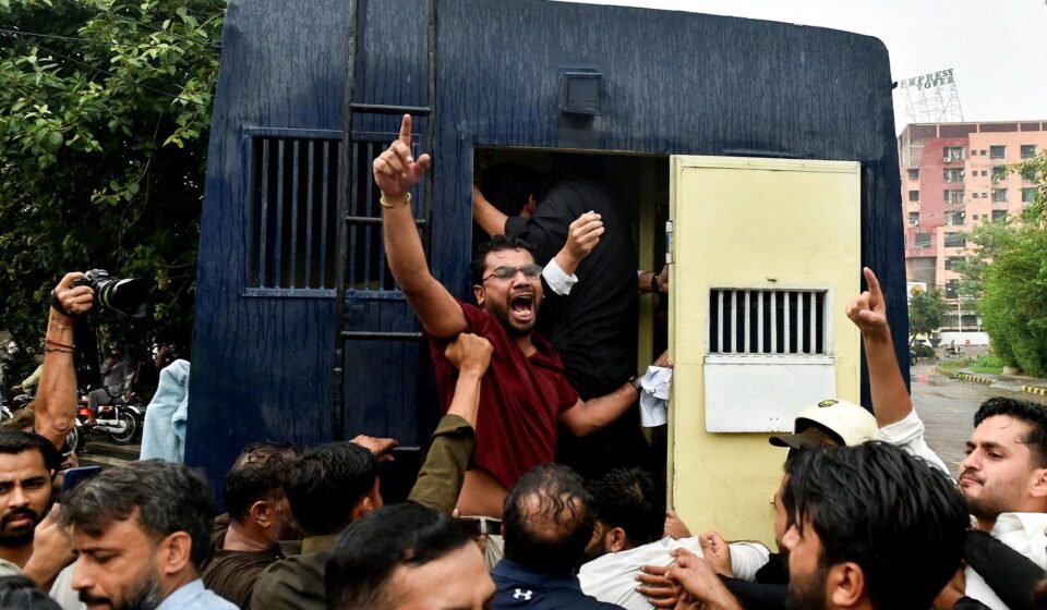Protesters detained at rally in support of Pakistan-administered Kashmir